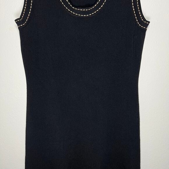 BCBG MAXAZRIA Women's Vintage midi dark acadamia dress - Picture 5 of 15